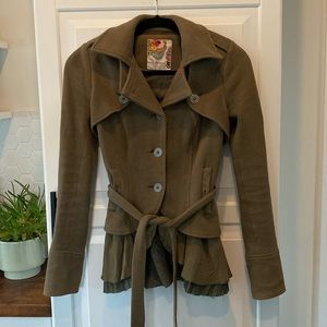 Free People Military Jacket